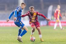 "Nie byliśmy skuteczni". Chojniczanka przegrała drugi mecz z rzędu i znów zmarnowała rzut karny. Uległa 1:2 Olimpii w Elblągu