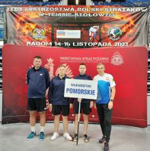 Kolejny sukces chojnickiego strażaka Michała Briegera. Zdobył brąz Mistrzostw Polski Strażaków w Tenisie Stołowym