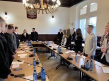 W środę na swoim pierwszym posiedzeniu spotkała się Młodzieżowa Rada Powiatu Kościerskiego (FOTO)