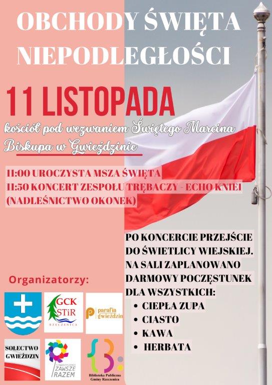 Już dziś rozpoczynają się obchody Narodowego Święta Niepodległości w powiecie człuchowskim