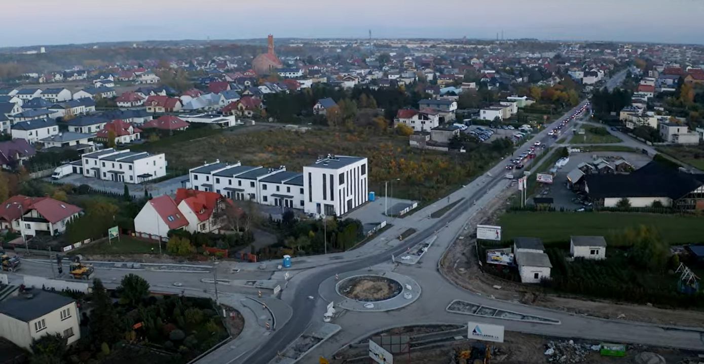 Nowe rondo w ciągu ulicy Bytowskiej w Chojnicach jest już przejezdne