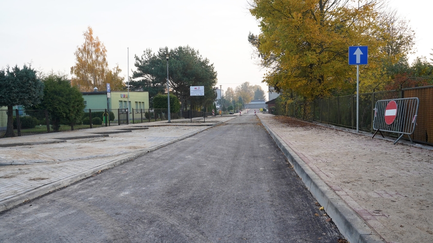 Dobiega końca budowa ulicy Bajkowej w Sępólnie Krajeńskim