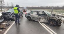 Zderzenie dwóch samochodów w Zielinie w powiecie bytowskim. Poszkodowane są cztery osoby (AKTUALIZACJA)
