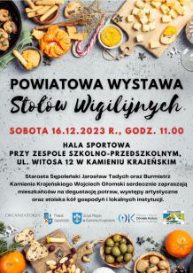 W Kamieniu Krajeńskim odbędzie się dziś (16.12) powiatowa wystawa stołów wigilijnych