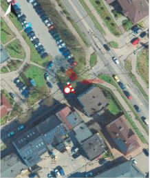 Utrudnienia w ruchu w centrum Kościerzyny. Chodzi o dojazd do parkingu przy ul. Jeziornej