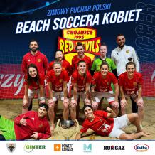 Red Devils Ladies Chojnice zajęły drugie miejsce w Zimowym Pucharze Polski Kobiet w Beach Soccerze