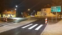 Rondo w centrum Śliwic po częściowym odbiorze. Jest przejezdne, ale wiosną prace będą kontynuowane