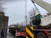 Zakończyła się akcja usuwania przęsła uszkodzonego mostu w Obodowie