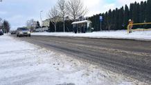 Akcja odśnieżania Chojnic trwa od godz. około 5 nad ranem. W terenie nieustanie pracują 2-3 piaskarki