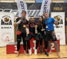 Cztery medale CSW Chojnice w Mistrzostwach Europy Amatorskiego MMA