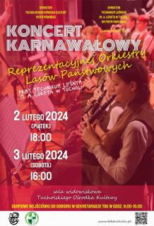 Tuchola zaprasza na lutowe koncerty orkiestry reprezentacyjnej Lasów Państwowych