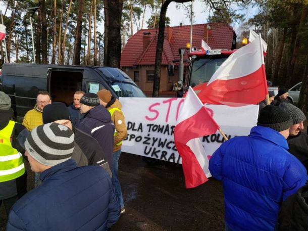 Bardzo spokojnie zapowiadają się dzisiejsze protesty rolnicze w powiecie sępoleńskim