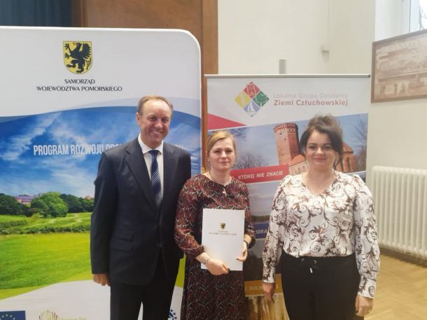 Lokalna Grupa Działania Ziemi Człuchowskiej podpisała umowę ramową na 4 mln euro - największą w swojej historii