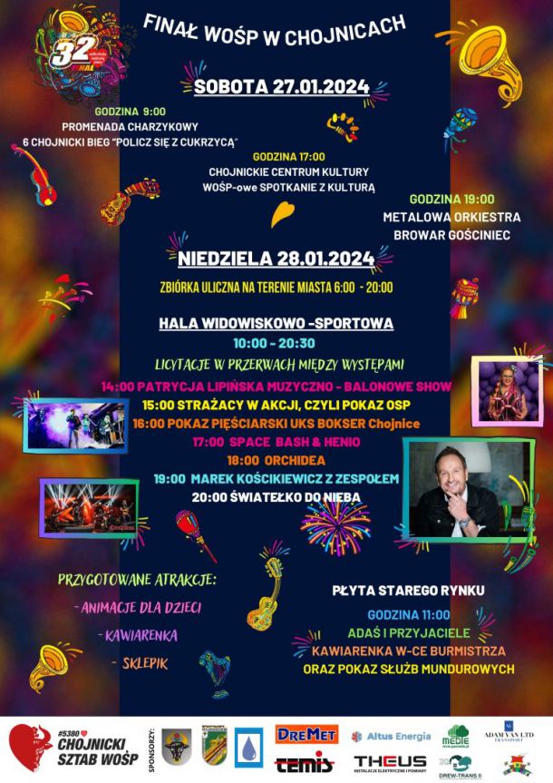 Około 140 wolontariuszy będzie jutro (28.01.) kwestować na rzecz WOŚP w Chojnicach