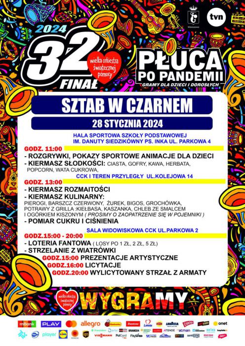Wielka Orkiestra Świąteczna Pomocy w powiecie człuchowskim z bogatym programem na 32. finał