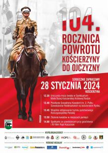 Kościerzyna będzie jutro (28.01) świętować 104. rocznicę powrotu miasta do Ojczyzny