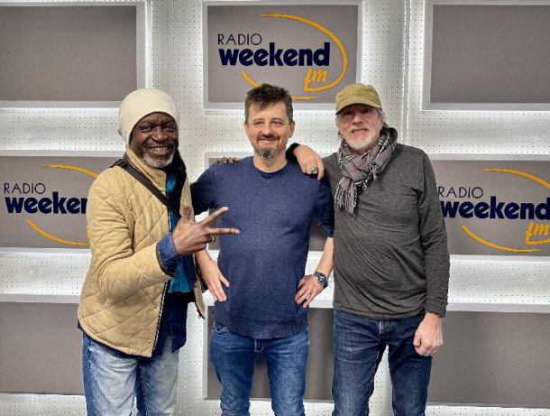Muddy Manninen, LeBurn Maddox i Łukasz Gorczyca zagrali w Człuchowie i Sępólnie. Dziś odwiedzieli Weekend FM