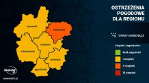 Uwaga na opady marznące! IMGW ostrzega wszystkie powiaty w regionie. W powiecie kościerskim ostrzeżenie 2. stopnia
