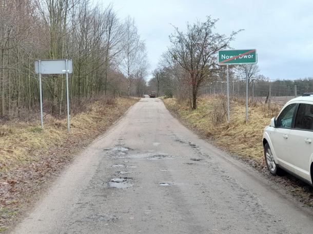 Rozpoczęła się przebudowa drogi powiatowej z Więcborka do Nowego Dworu