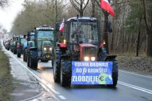Ponad 100 ciągników zablokuje dwie drogi krajowe w Człuchowie. Rolnicy zaczną protest o godz. 11:00
