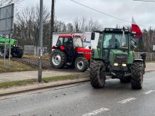 Zakończyła się dzisiejsza akcja protestacyjna rolników w powiatach kościerskim i bytowskim