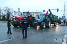 Zakończył się protest rolników w Człuchowie. "Głód poczujesz, rolnika uszanujesz" (FOTO, ROZMOWA)