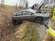 Zderzenie dwóch aut na drodze Lichnowy-Sławęcin w gm. Chojnice. Są już wstępne ustalenia policji (AKTUALIZACJA)