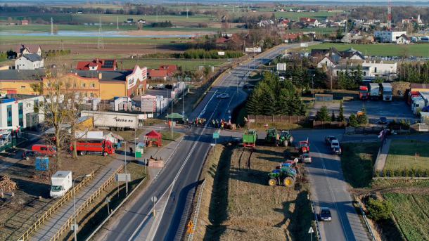 Rolnicy w powiecie chojnickim planują zaostrzenie protestu. W niedzielę chcą zablokować chojnicką obwodnicę