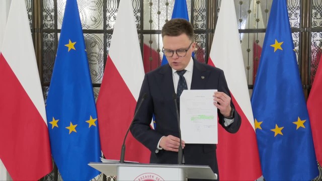 Marszałek Sejmu wystąpię do Moniki Pawłowskiej z pytaniem, czy korzysta ze swojego prawa do objęcia mandatu po Mariuszu Kamińskim