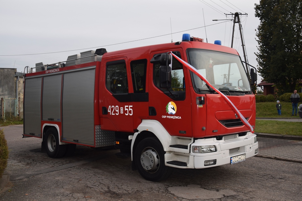 Ochotnicza Straż Pożarna w Pieniężnicy stara się o nowy wóz ratowniczo-gaśniczy