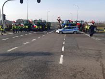 Rolniczy protest od dziś (3.03) na obwodnicy Chojnic