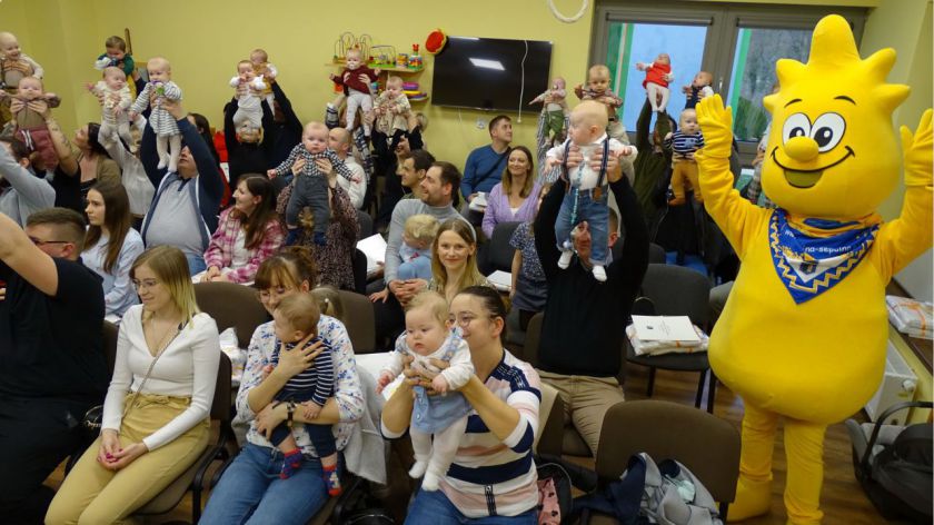 Władze Sępólna Krajeńskiego po raz kolejny przywitały nowo narodzone dzieci FOTO