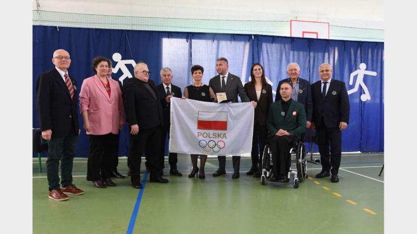 Szkoła Podstawowa w Rytlu nosi imię Polskich Olimpijczyków. Placówka otrzymała także swój sztandar FOTO