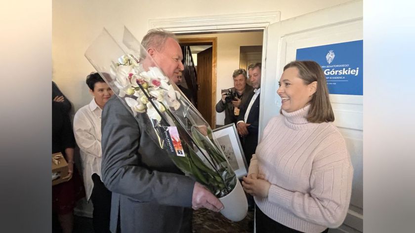 Senatorka Anna Górska w piątek otworzyła w Kościerzynie kolejne biuro senatorskie w naszym regionie FOTO