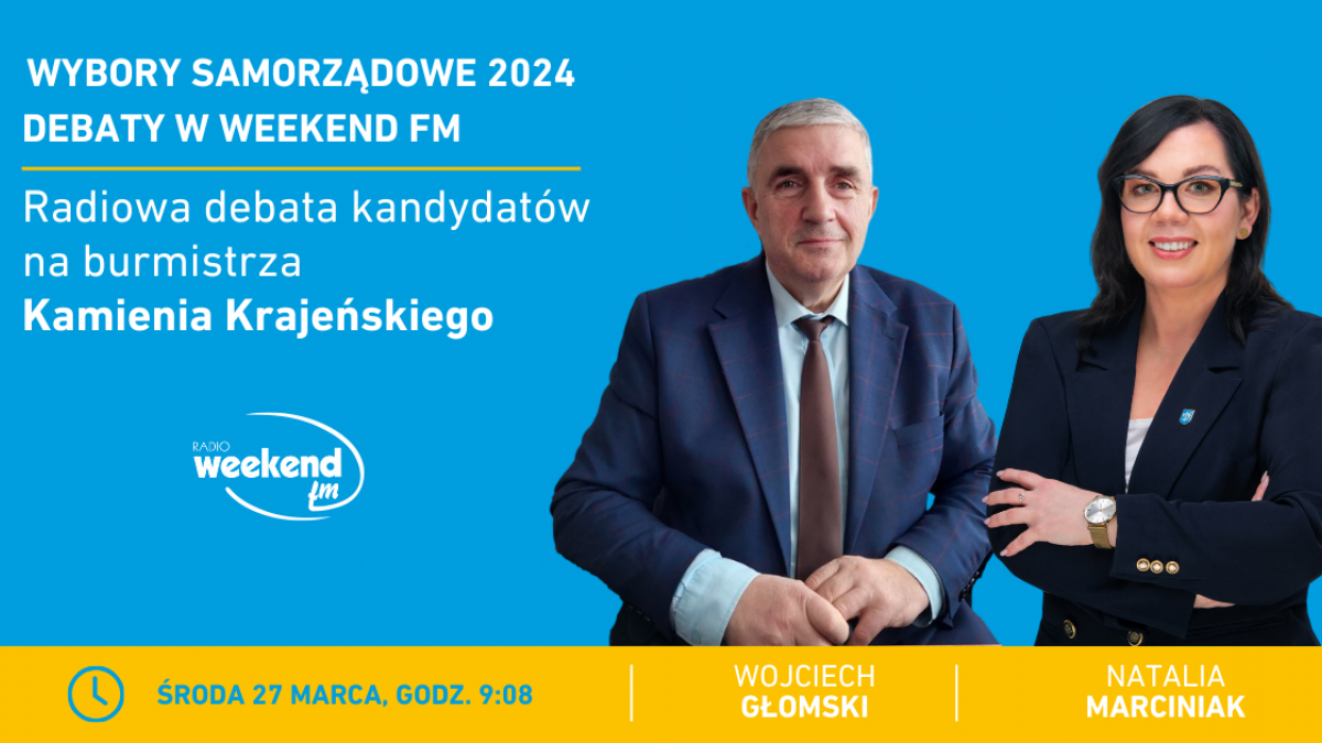 Wybory samorządowe 2024. Terminy radiowych debat w Weekend FM 
