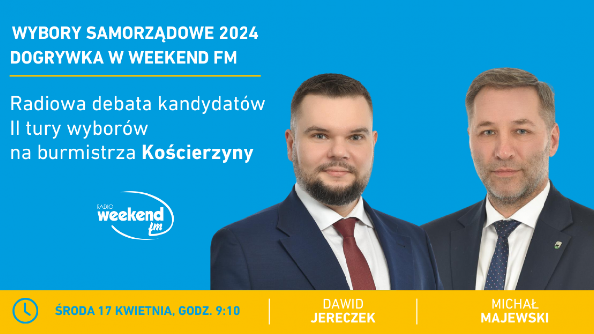 Wybory samorządowe 2024 - Dogrywka w Weekend FM. Debaty kandydat&oacute;w drugiej tury wybor&oacute;w na w&oacute;jt&oacute;w i burmistrz&oacute;w