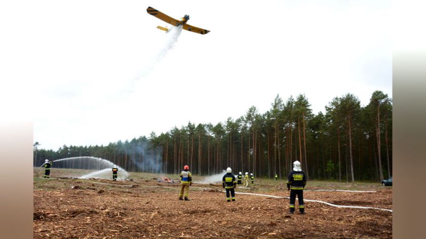 W gminie Brusy odbędą się jutro 23.04. ćwiczenia terenowe jednostek przeciwpożarowych z powiatu chojnickiego