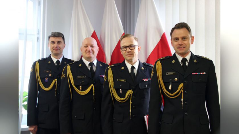 Arkadiusz Kroll oficjalnie na czele tucholskiej komendy Straży Pożarnej