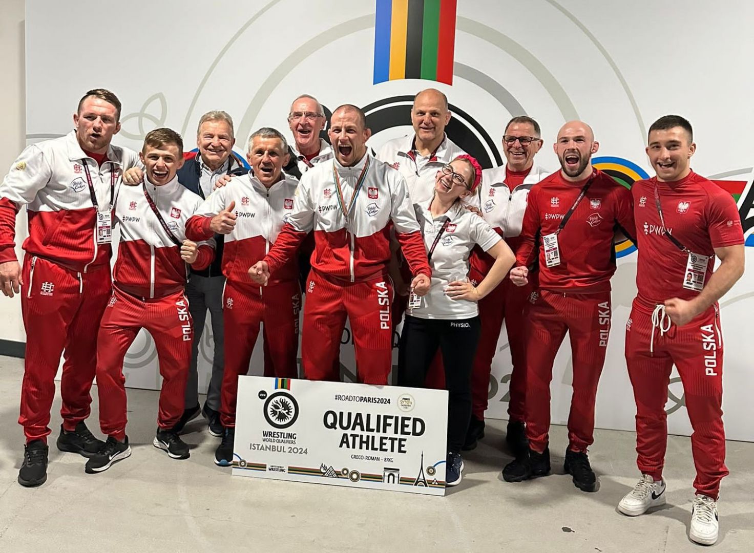 Arkadiusz Kułynycz z Miastka pojedzie na Igrzyska Olimpijskie w Paryżu! Zapaśnik kwalifikację wywalczył podczas turnieju w Stambule