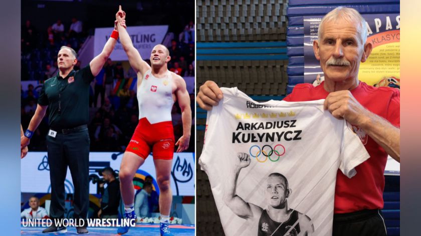 Mój cel to medal Igrzysk Olimpijskich. Rozmawiamy z Arkadiuszem Kułynyczem i jego pierwszym trenerem Kazimierzem Wanke