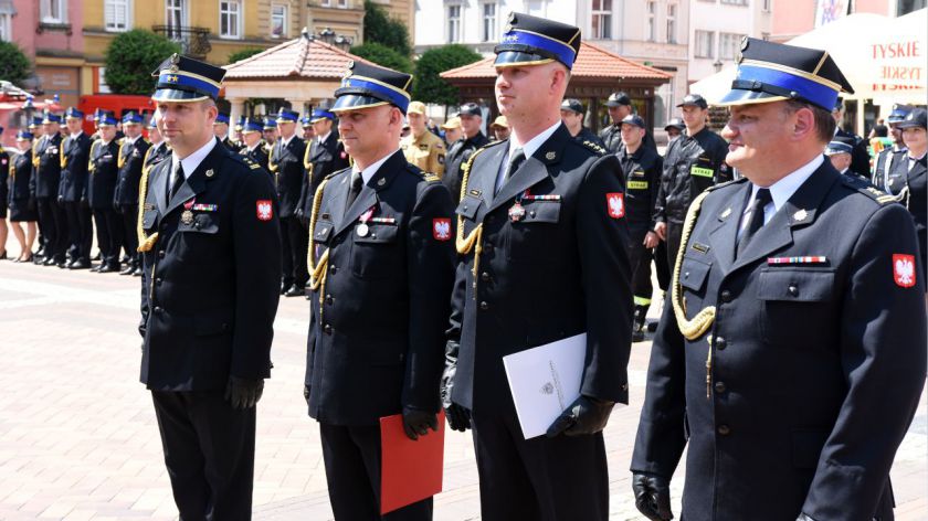 Brygadier Rafał Buszek został zastępcą komendanta powiatowego Państwowej Straży Pożarnej w Chojnicach 