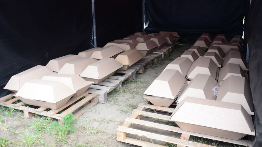 Będzie państwowy pochówek szczątków ofiar II wojny światowej odnalezionych w chojnickiej Dolinie Śmierci