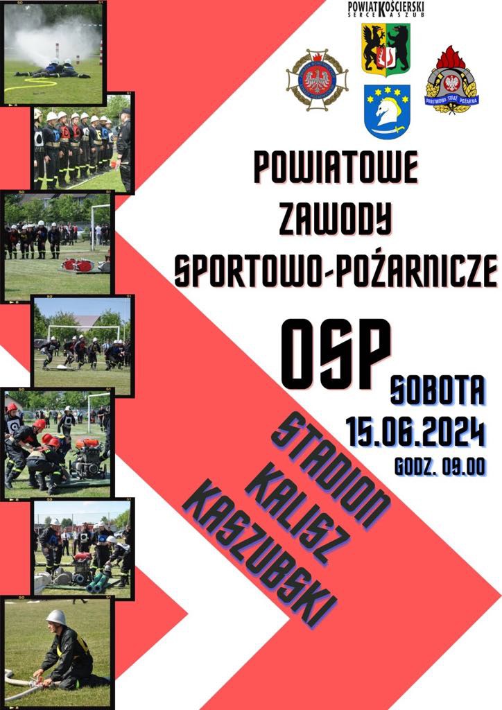 Jednostki OSP z terenu powiatu kościerskiego będą jutro (15.06.) rywalizować w Kaliszu, w gm. Dziemiany