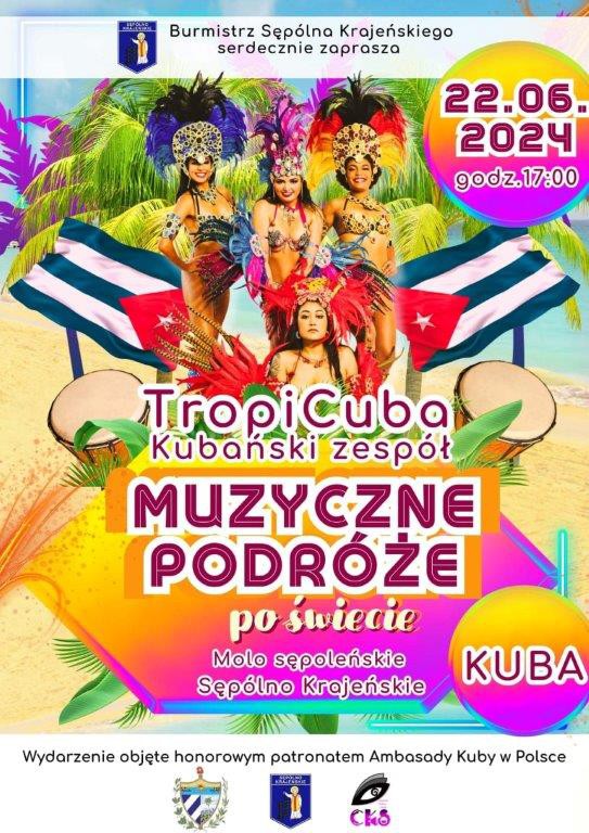 Sępoleńskie Centrum Kultury i Sztuki zaprasza dziś (22.06) na muzyczne rozpoczęcie wakacji na molo