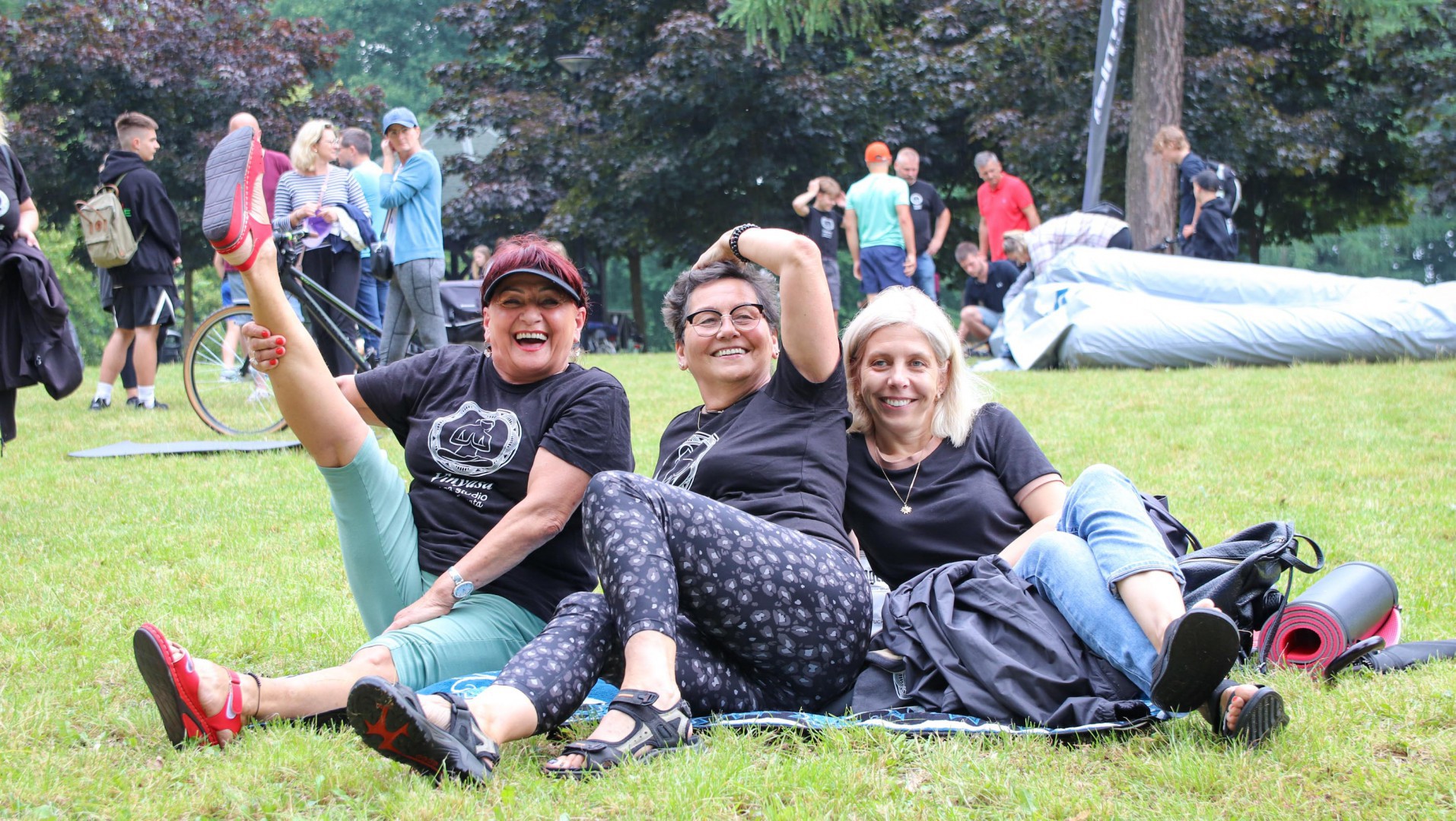 "Łączy nas energia". III edycja Yoga Day by Małgorzata w Człuchowie za nami