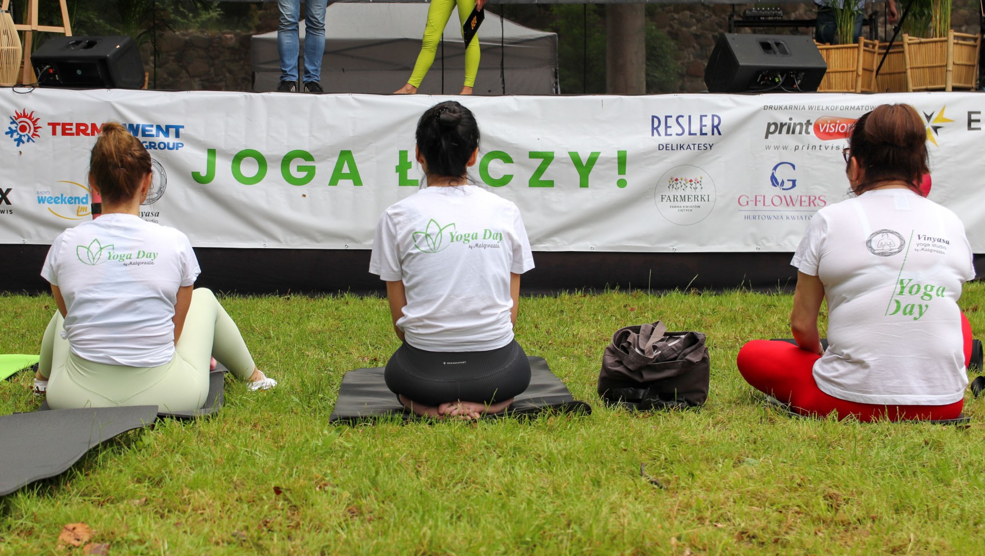 "Łączy nas energia". III edycja Yoga Day by Małgorzata w Człuchowie za nami