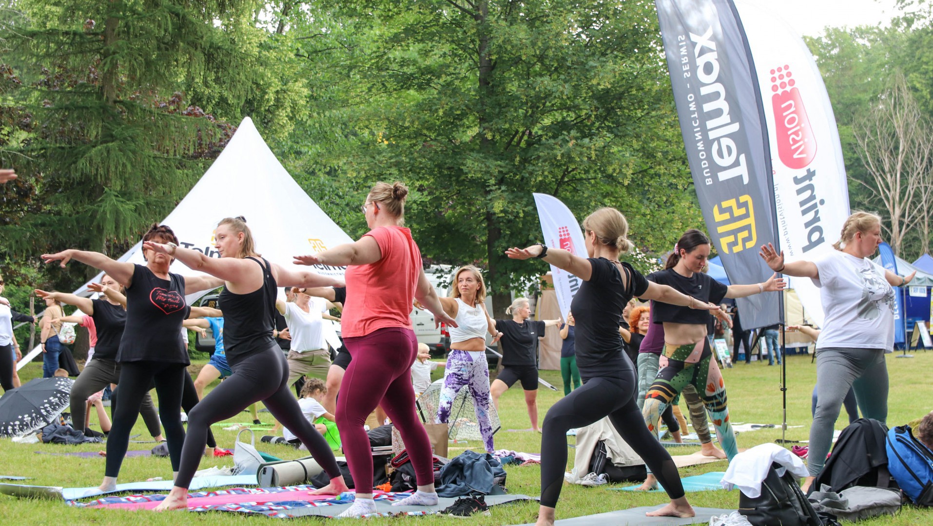 "Łączy nas energia". III edycja Yoga Day by Małgorzata w Człuchowie za nami