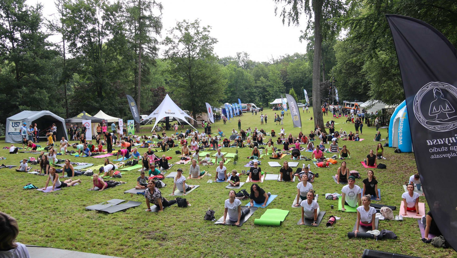 "Łączy nas energia". III edycja Yoga Day by Małgorzata w Człuchowie za nami