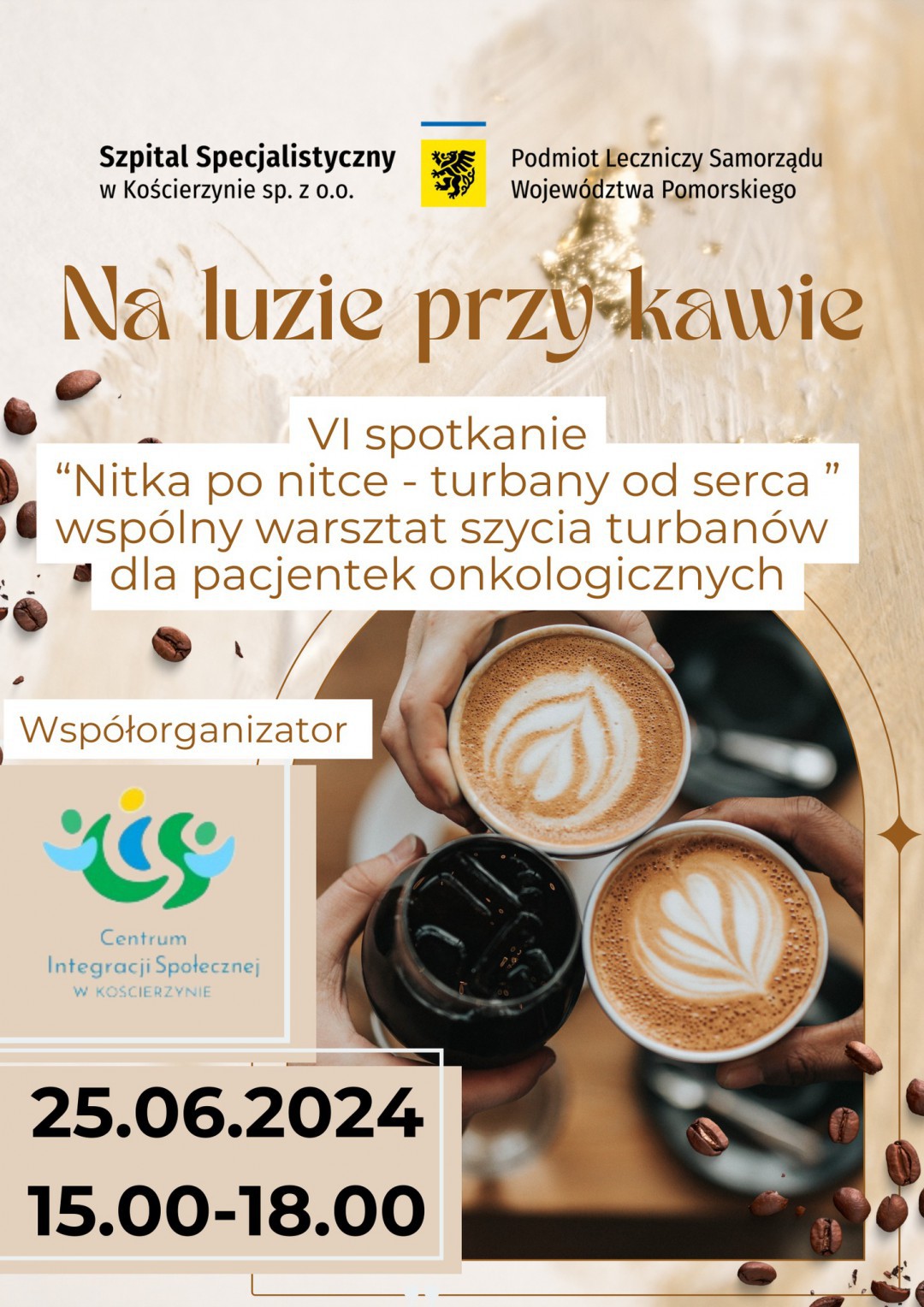 Jutro (25.06) w Kościerzynie akcja szycia turban&oacute;w dla pacjentek onkologicznych