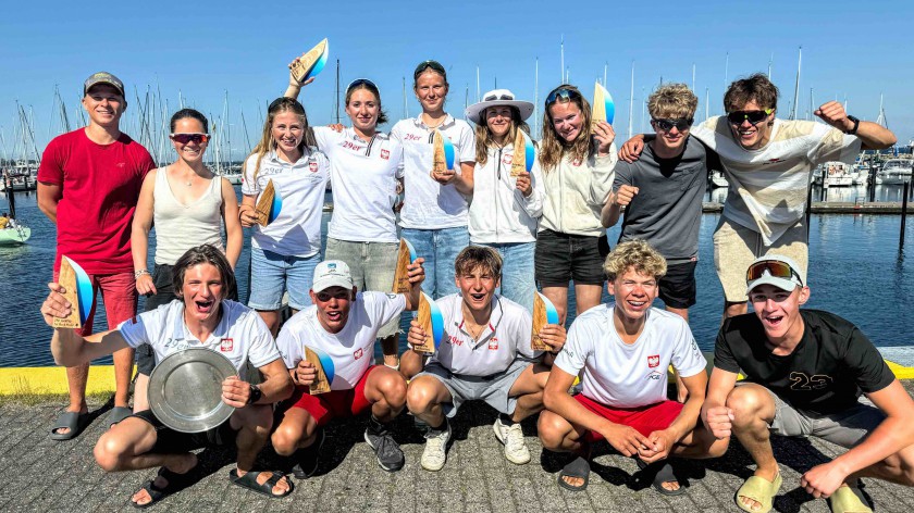 Pięć medali Chojnickiego Klubu Żeglarskiego w prestiżowych regatach Kieler Woche